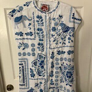 Johnny Was midi dress size small